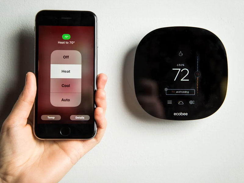 Ecobee smart home heating and cooling technology