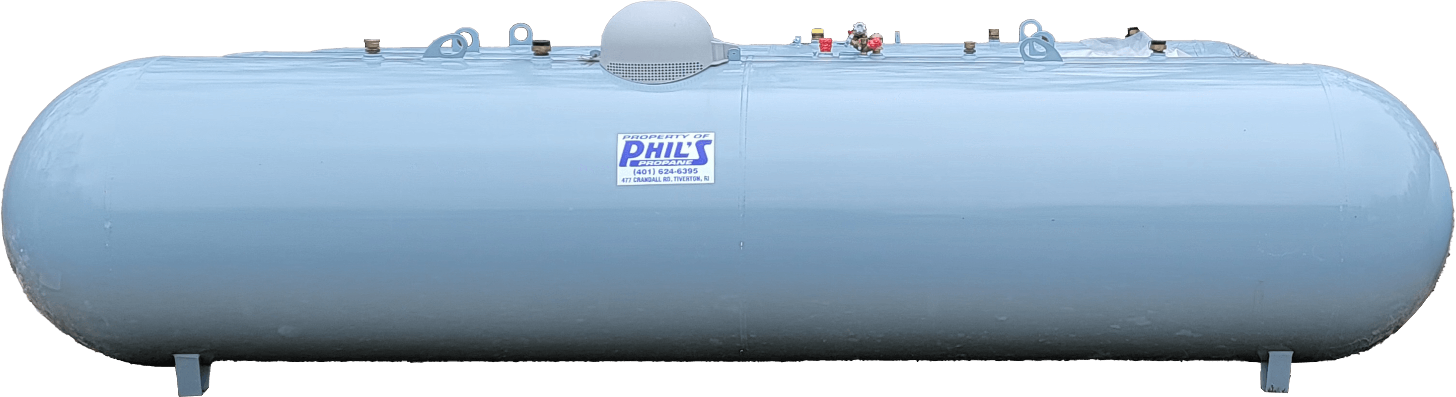 Phil's Propane 1000 gallon tank