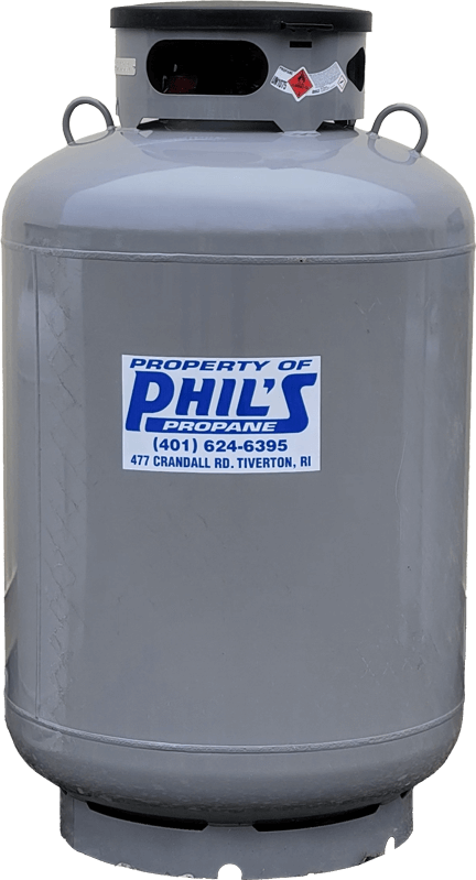 Phil's Propane 125 gallon tank