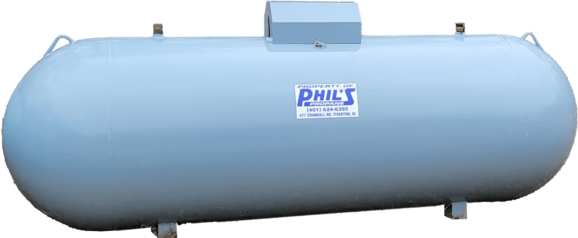 Phil's Propane 125 gallon tank