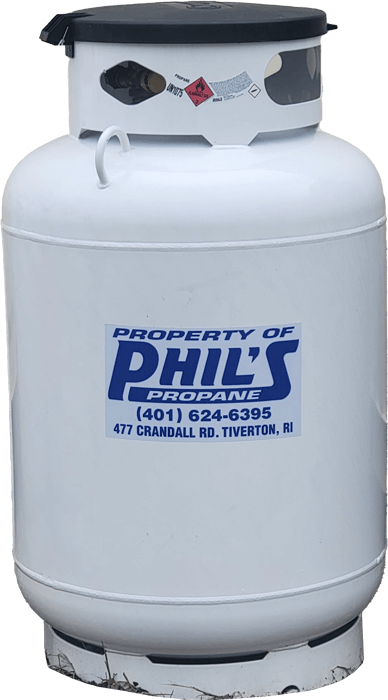 Phil's Propane 60 gallon tank